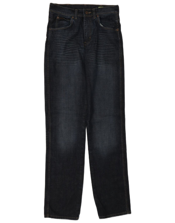 Jeans dritti elasticizzati Texas da uomo Wrangler W30 L34 cotone blu navy
