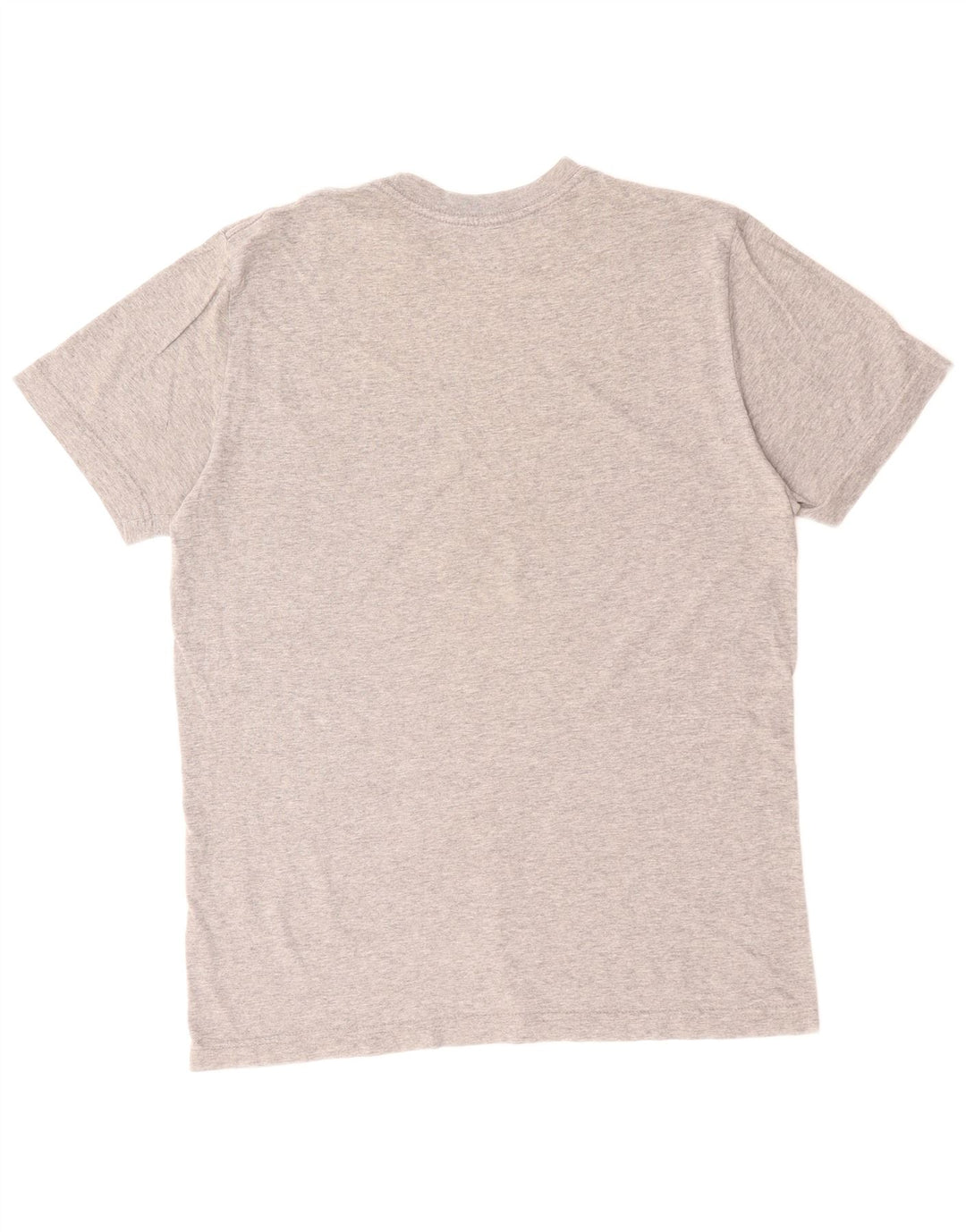 T-shirt grafica Nike da uomo con vestibilità regolare, top in cotone mélange grigio medio