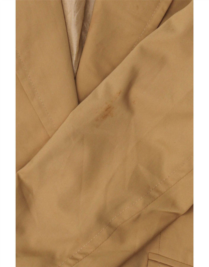 Giacca blazer a 2 bottoni da donna Oasis UK 12 Classica in poliestere beige medio