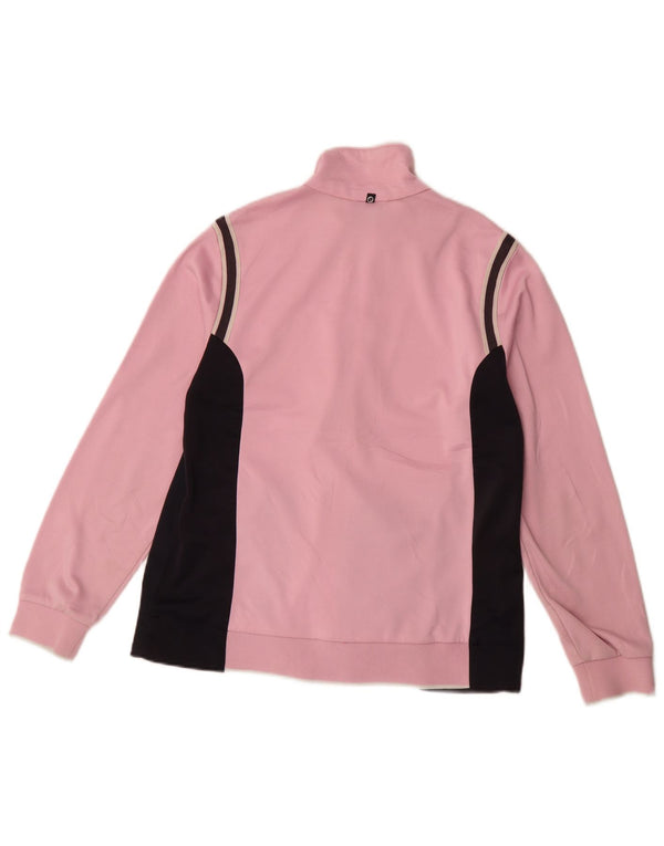 Giacca da tuta da donna Lotto UK 14 Colorblock rosa medio