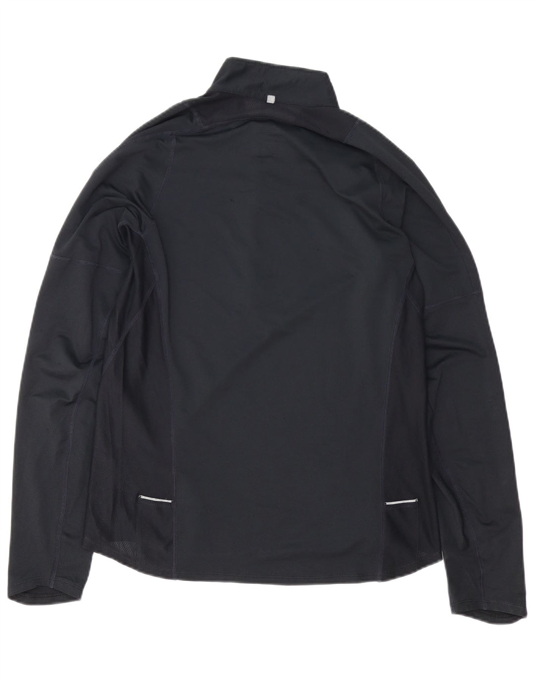 Top della tuta pullover Nike Dri Fit da uomo UK 38/40 medio blu navy