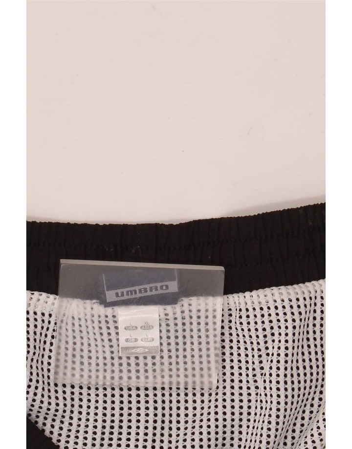 Pantaloncini sportivi da uomo Umbro Large Black Colourblock