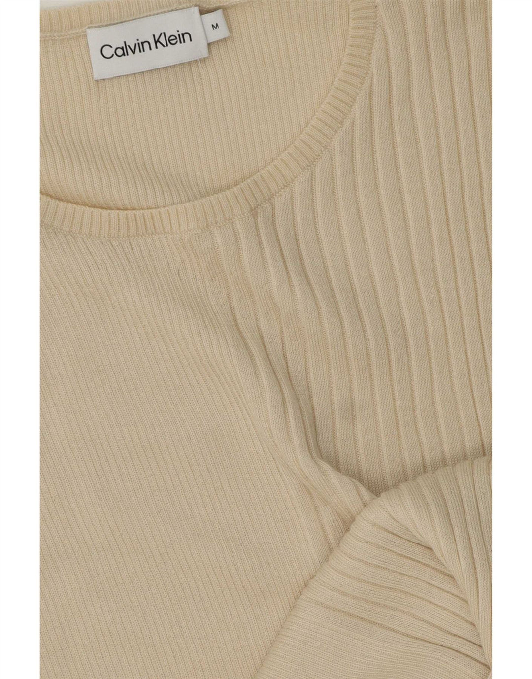 Canotta lunga da donna Calvin Klein Vest UK 14 Beige medio