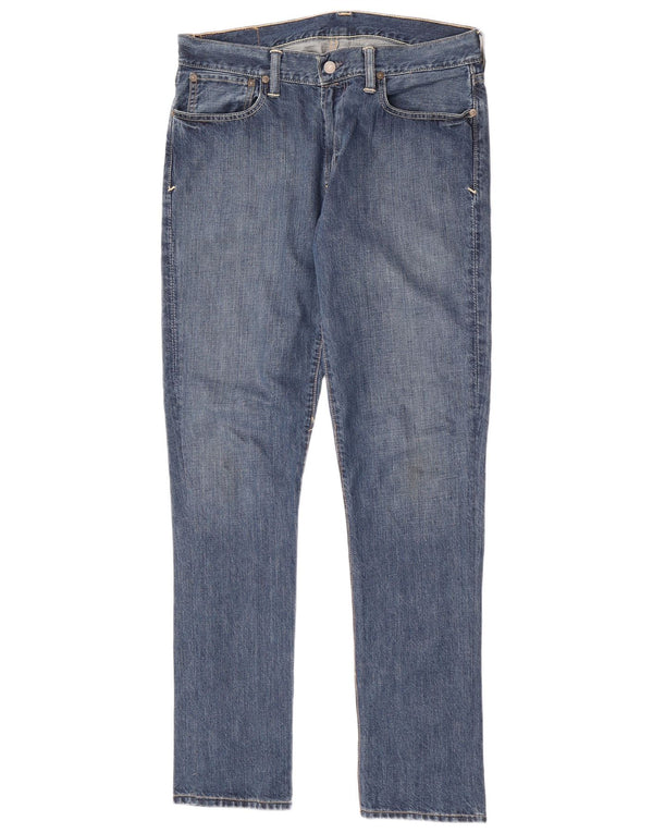 Jeans skinny da uomo Polo Ralph Lauren W32 L34 cotone blu