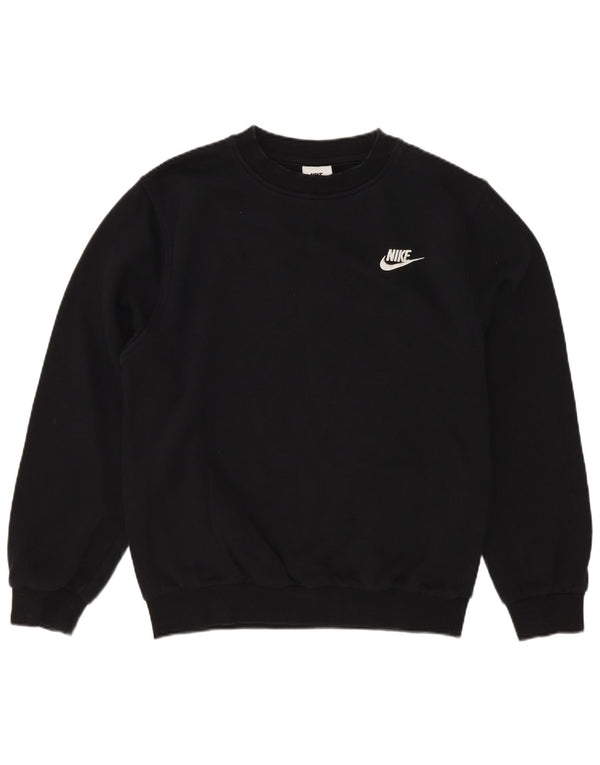 Felpa Adidas Bambino Maglione 12-13 Anni Large Nera in Cotone