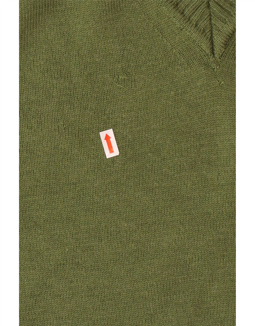 PIERRE CARDIN Maglione oversize da donna con scollo a V UK 16 Large Khaki