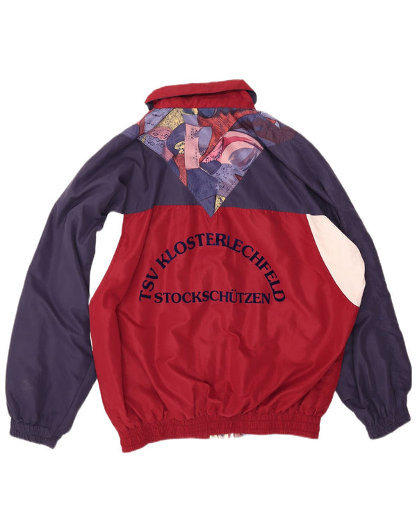 Giacca da tuta grafica da uomo VINTAGE 2XL Blu navy Colourblock