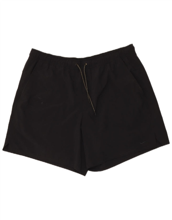 Pantaloncini sportivi Nike Dri Fit da uomo 2XL poliestere nero