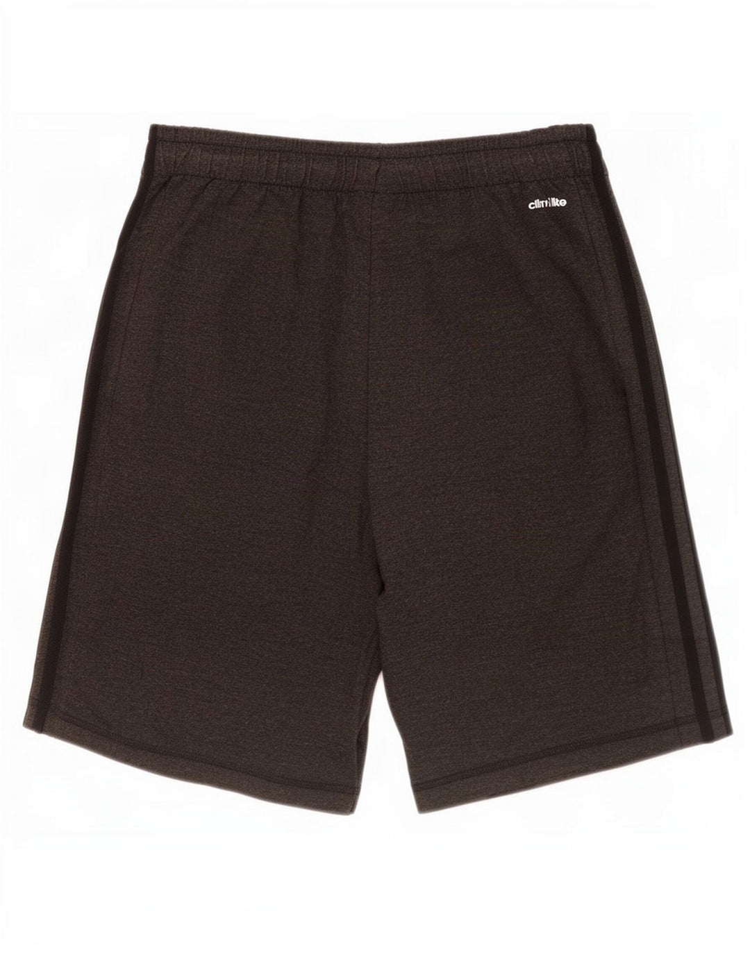 Pantaloncini sportivi Adidas Climalite da uomo piccoli in poliestere grigio