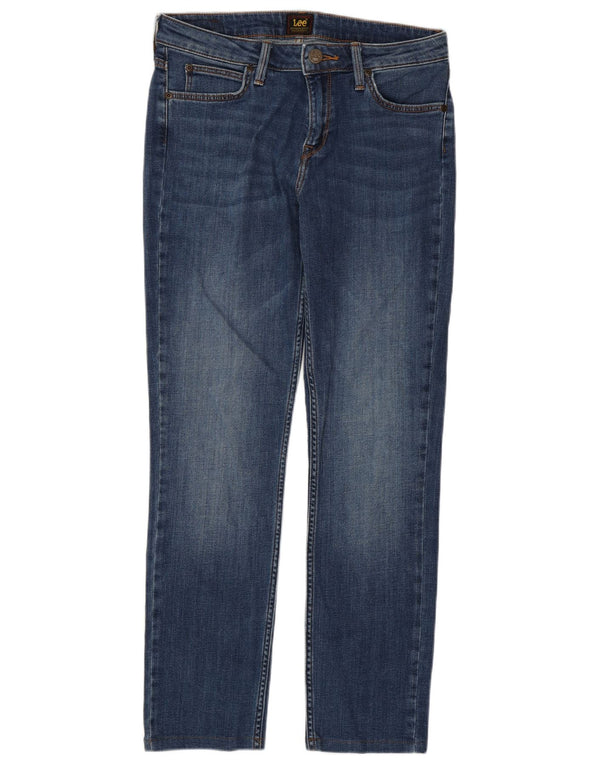 Lee Jeans dritti Elly da donna W27 L28 Blu Cotone