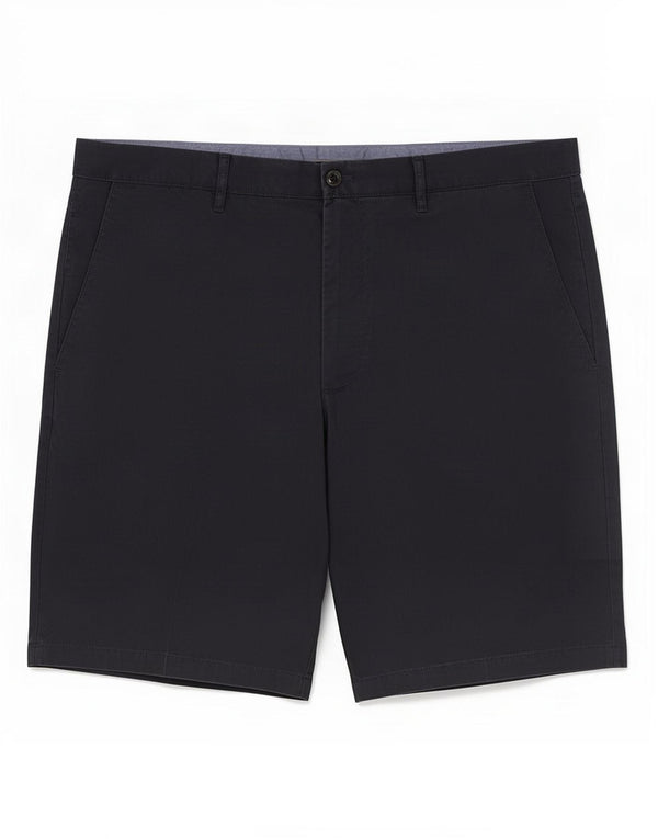 Pantaloncini chino da uomo Marks & Spencer W40 XL cotone blu navy