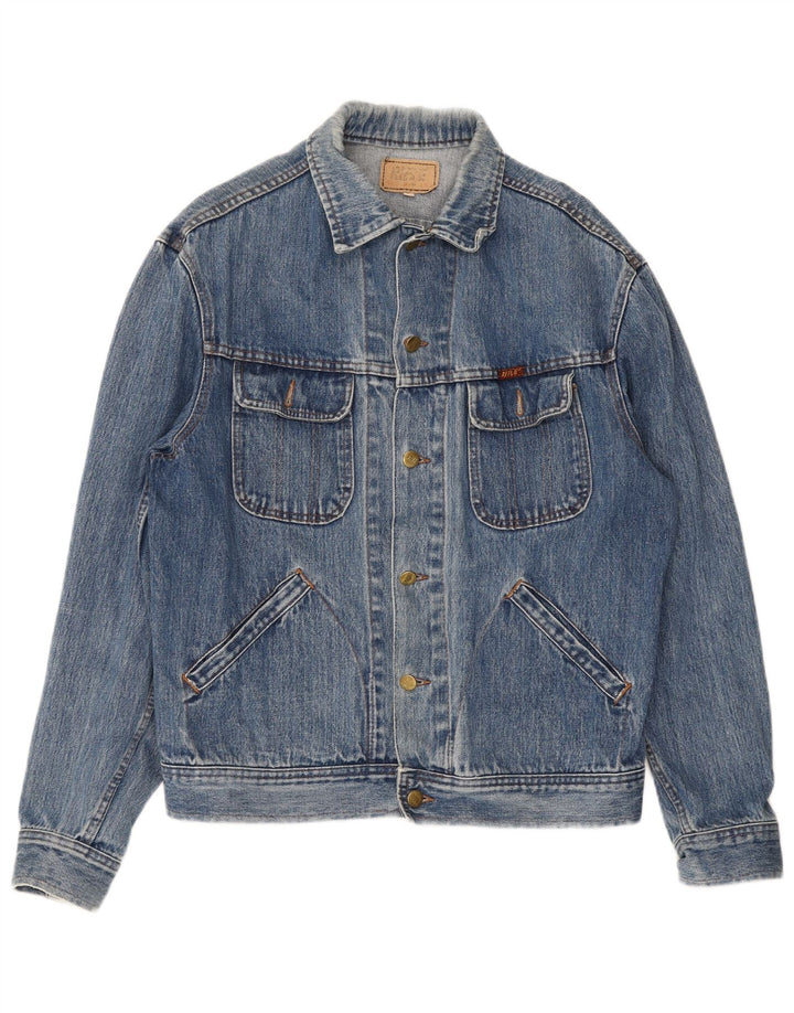 Giacca di jeans da uomo Rifle UK 40 grande blu