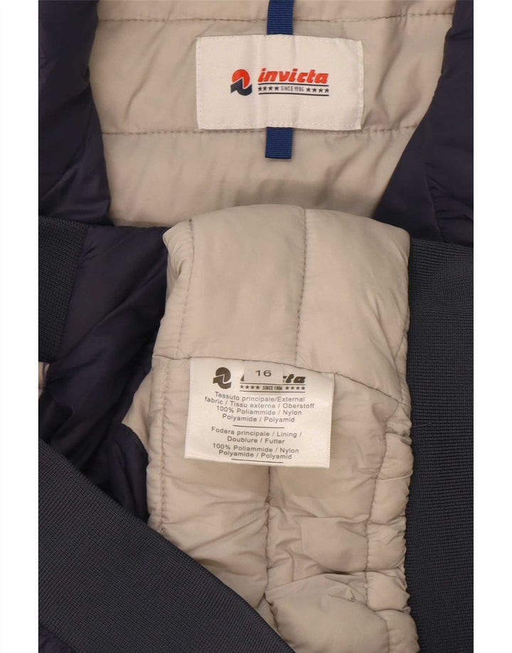 Giacca imbottita da donna Invicta UK 16 Large Blu Navy in poliammide