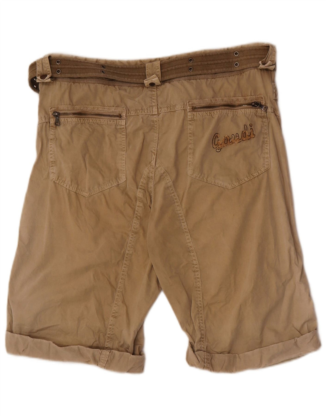 Pantaloncini cargo da uomo Gaudi IT 52 XL W38 Cotone beige