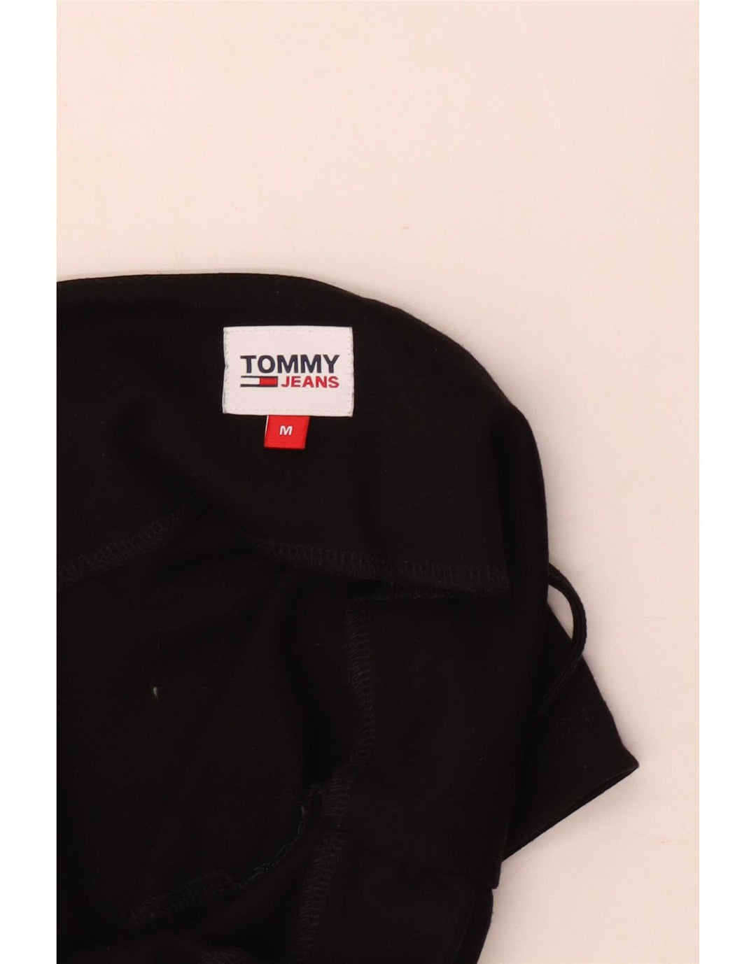 Top corto da donna Tommy Hilfiger alla caviglia UK 12 medio nero