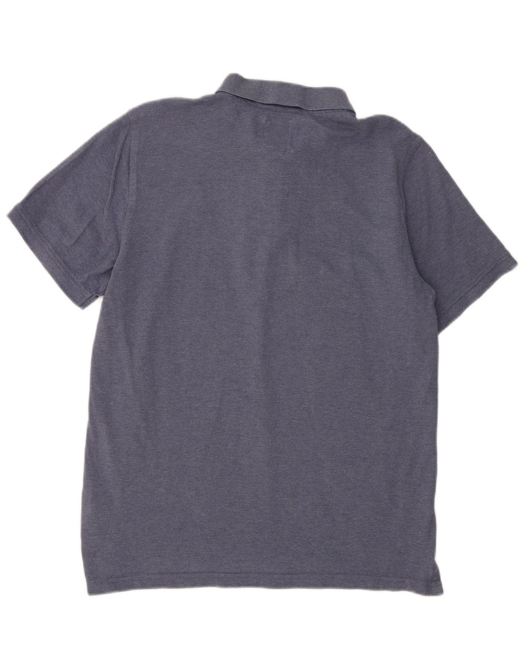 CREW CLOTHING Polo da uomo grande in cotone blu navy