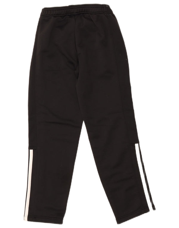 Pantaloni della tuta da ragazzo Adidas 9-10 anni in poliestere nero