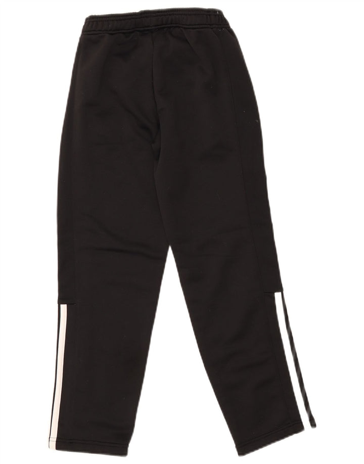 Pantaloni della tuta da ragazzo Adidas 9-10 anni in poliestere nero