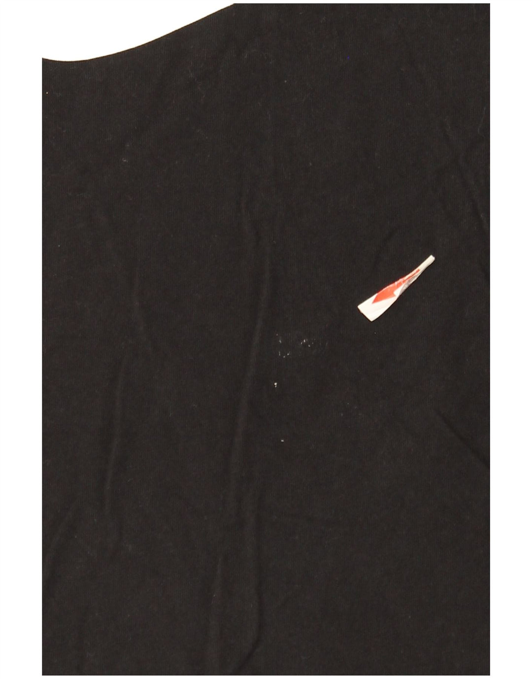 Top grafico da donna Nike manica lunga UK 16 grande cotone nero