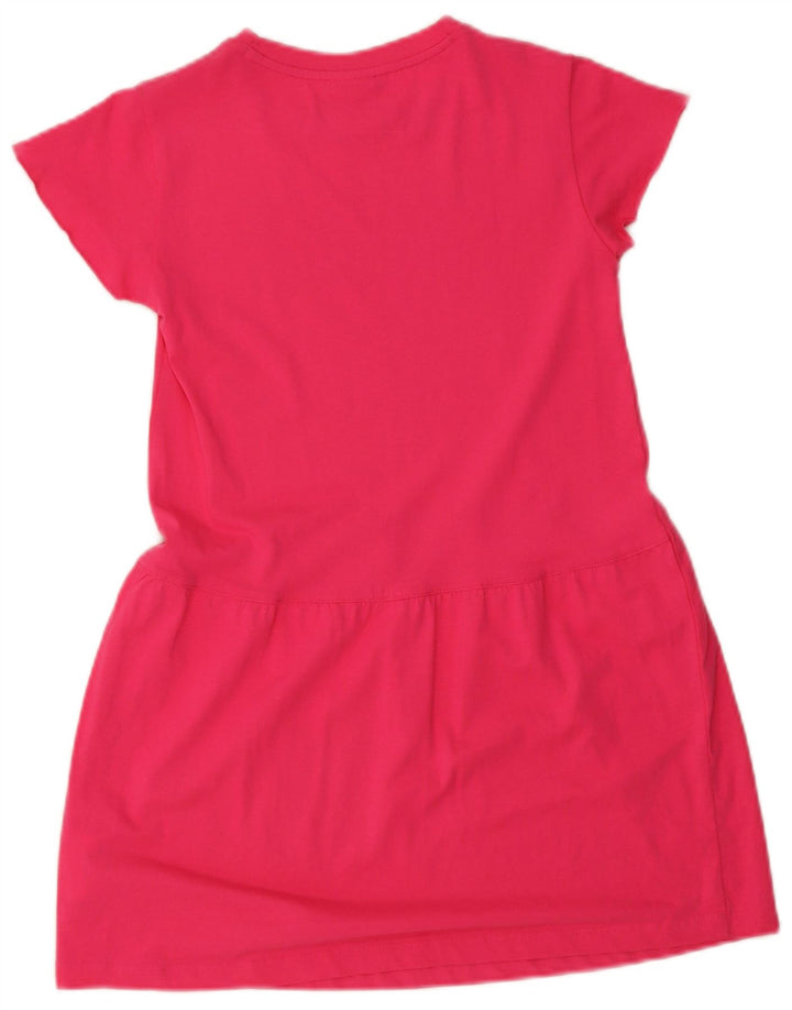 Abito basic grafico per ragazze Champion 9-10 anni in cotone rosa medio