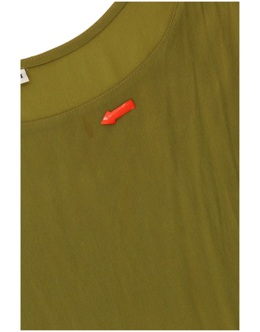 Canotta vintage da donna UK 14 Acetato verde medio