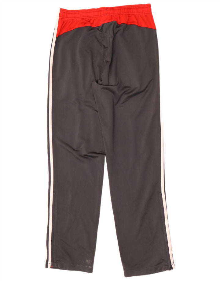 Tuta intera da uomo Adidas UK 36/38 Small Grigio Colourblock Poliestere