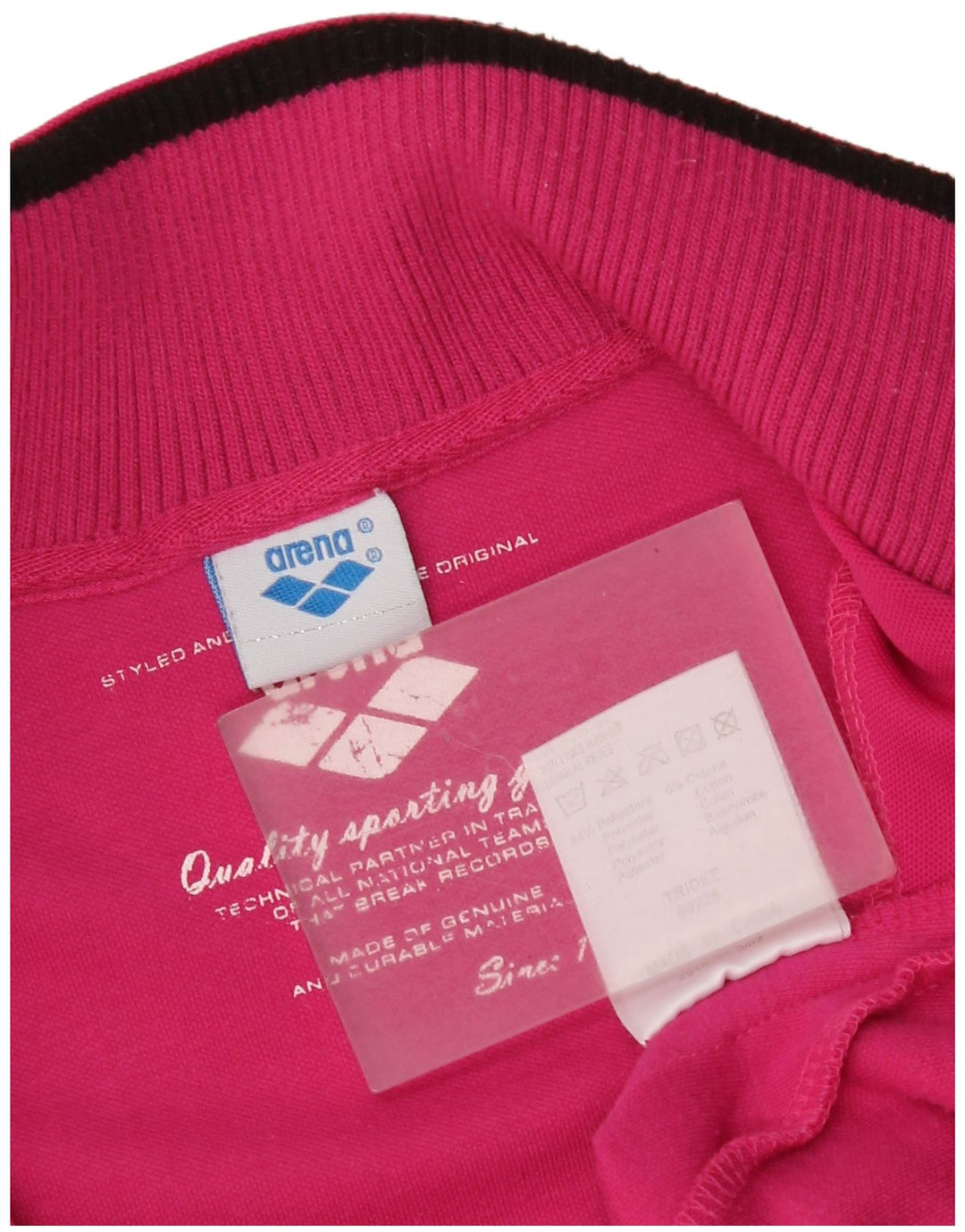 Giacca da ginnastica oversize con grafica da donna Arena UK 6 XS poliestere rosa