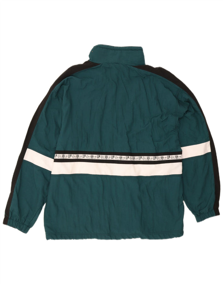 Giacca a vento da uomo Crane EU 48/50 Sport a blocchi di colore verde medio