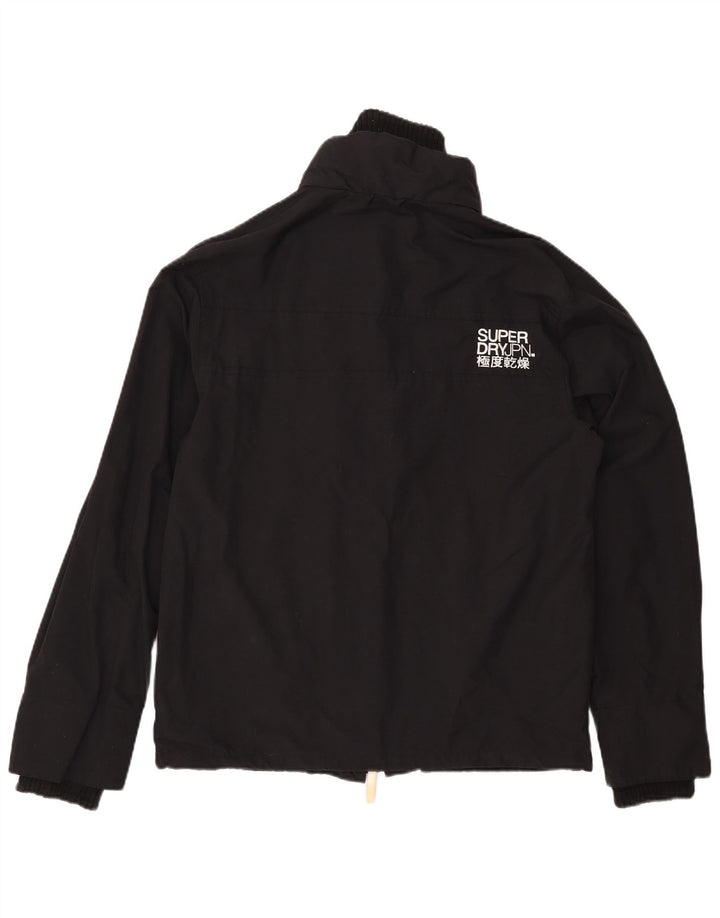 Giacca a vento da donna Superdry The Windcheater UK 18 XL nylon nero