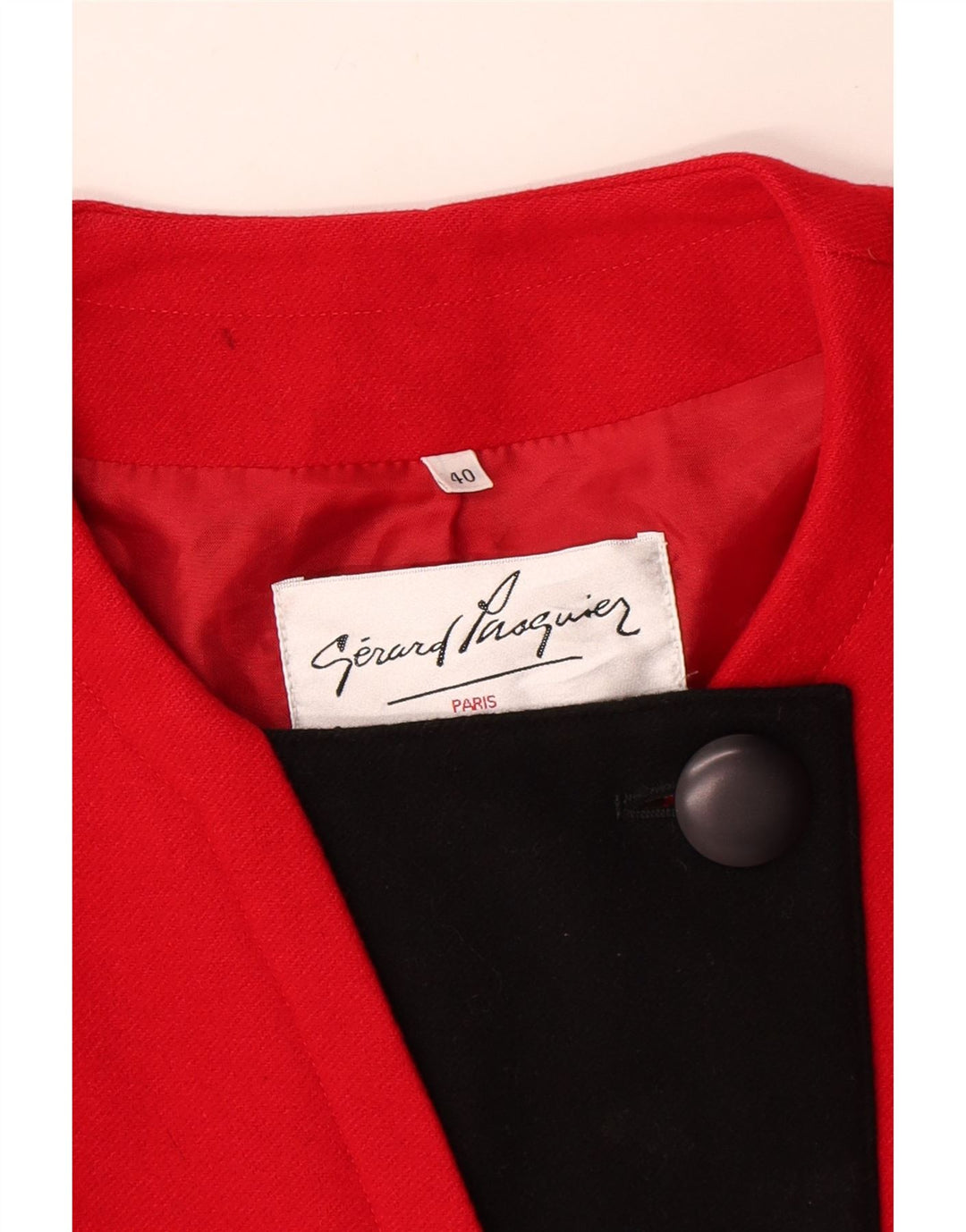 Giacca blazer da donna Gerard Pasquier EU 40 Medium Red Colourblock