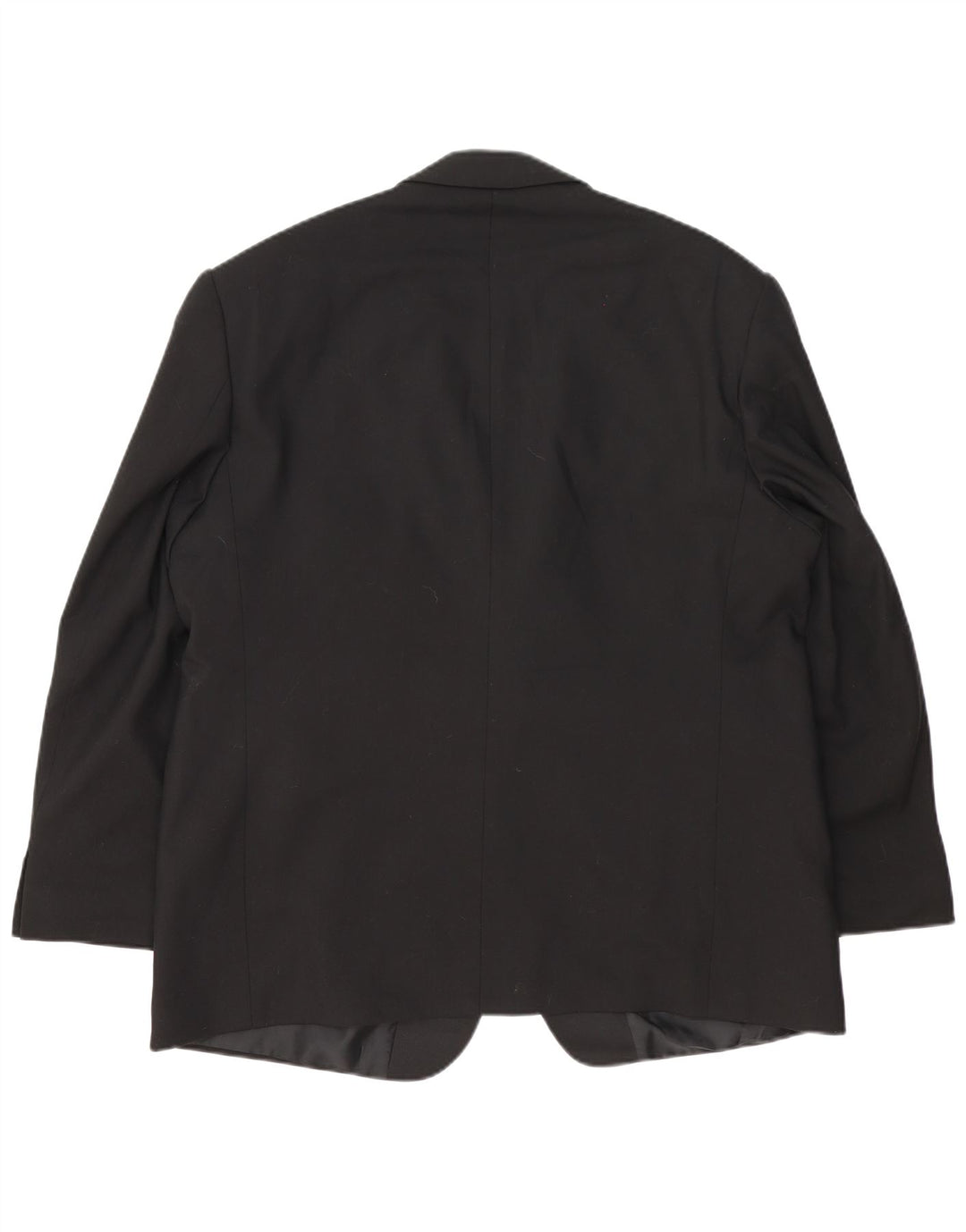 Giacca blazer a 2 bottoni da uomo Marks & Spencer UK 46 XL lana nera