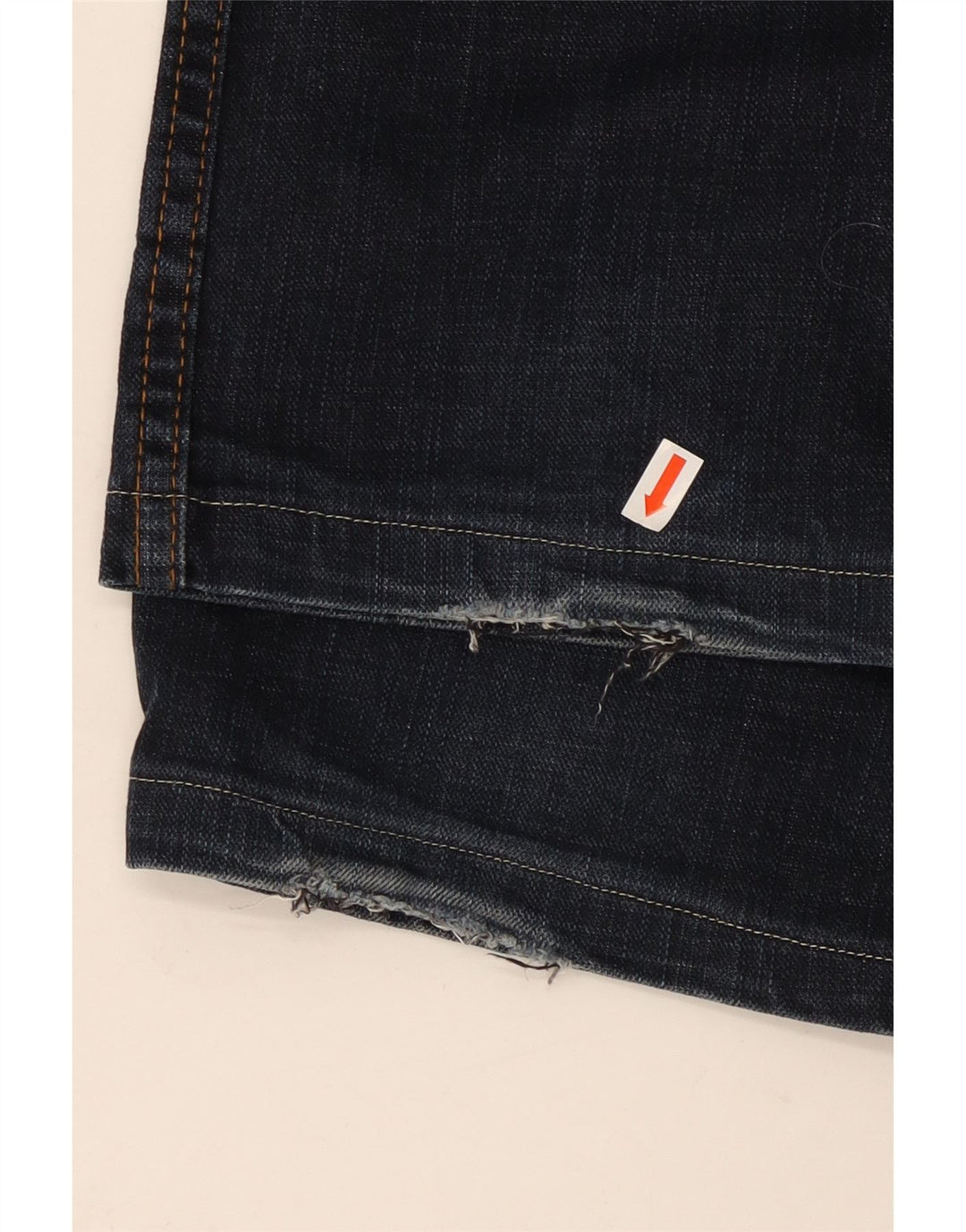 WRANGLER Jeans dritti elasticizzati Texas da uomo W34 L31 cotone blu navy