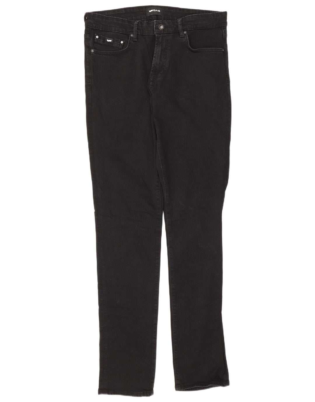 Jeans Gas Albert Slim da uomo W33 L34 cotone nero