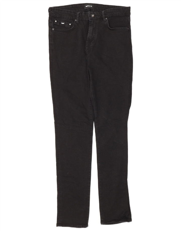 Jeans Gas Albert Slim da uomo W33 L34 cotone nero