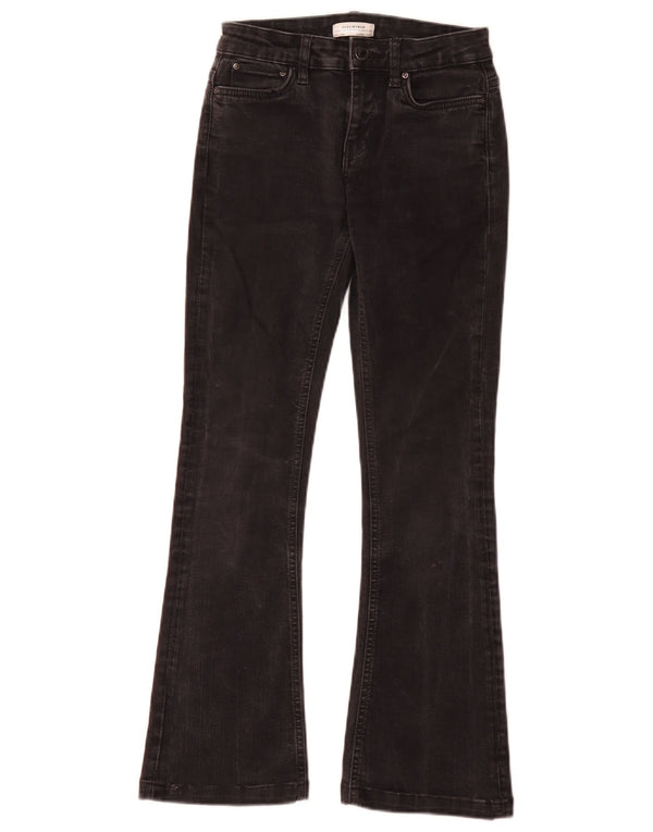 Jeans svasati da donna Zara EU 34 2XS W24 L28 Nero