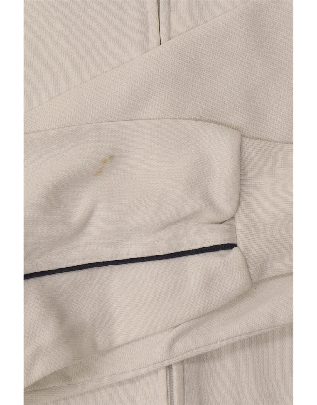 CHAMPION Giacca da tuta da donna Easy Fit UK 16 Large in cotone bianco