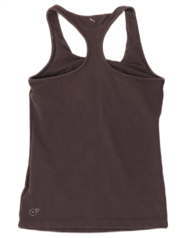 Canotta grafica da donna Puma UK 4 XS in cotone grigio