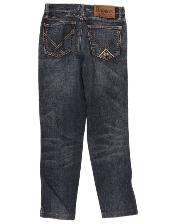 Jeans slim da donna Roy Rogers IT 40 piccolo W27 L27 cotone blu