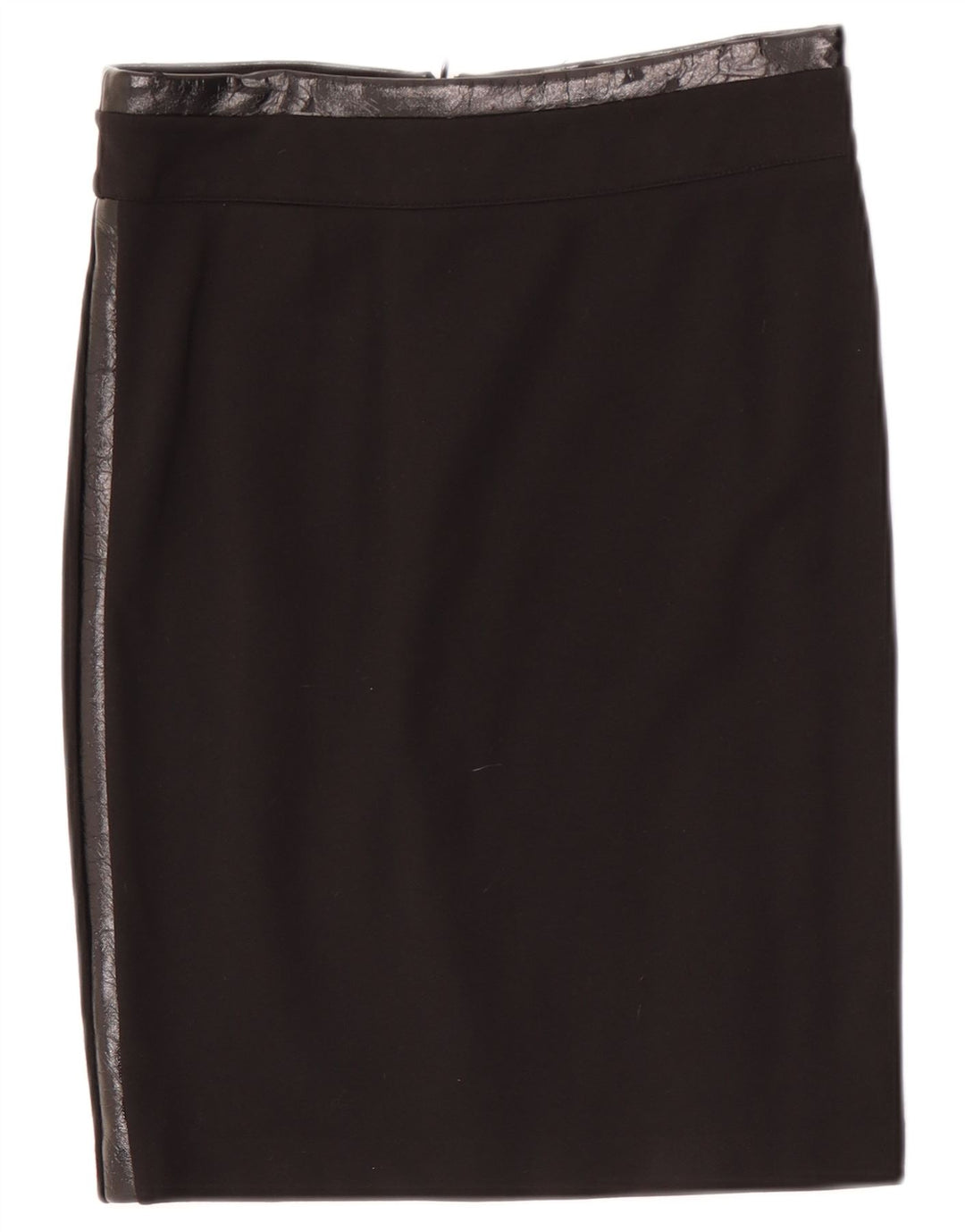 Gonna dritta da donna Guess media W28 viscosa nera