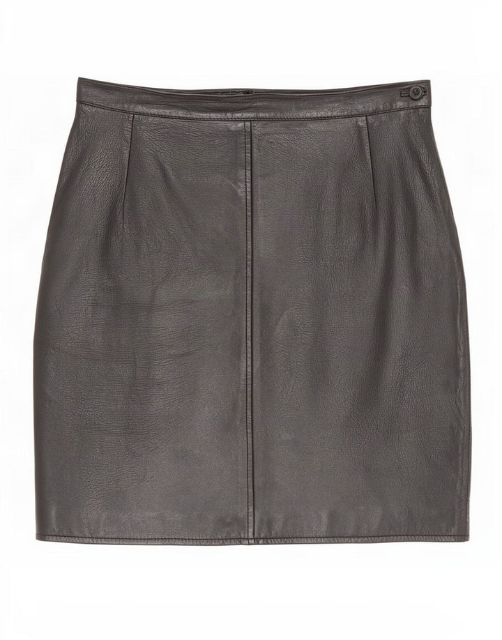 Gonna in pelle da donna i Blues IT 42 media W28 nera