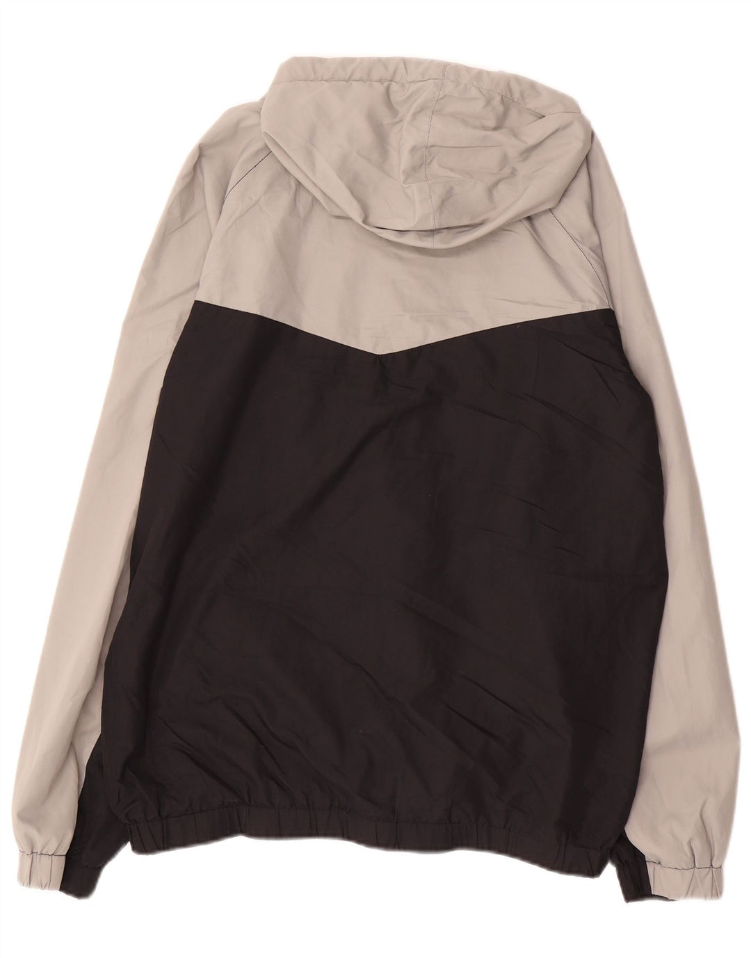 Giacca antipioggia da uomo con cappuccio FILA UK 38 Poliestere color block grigio medio