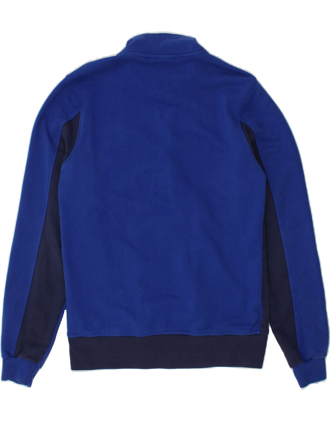 ASICS Womens Tracksuit Top Jacket UK 16 Large Blue Colourblock Vintage Asics and Second-Hand Asics from Messina Hembry 