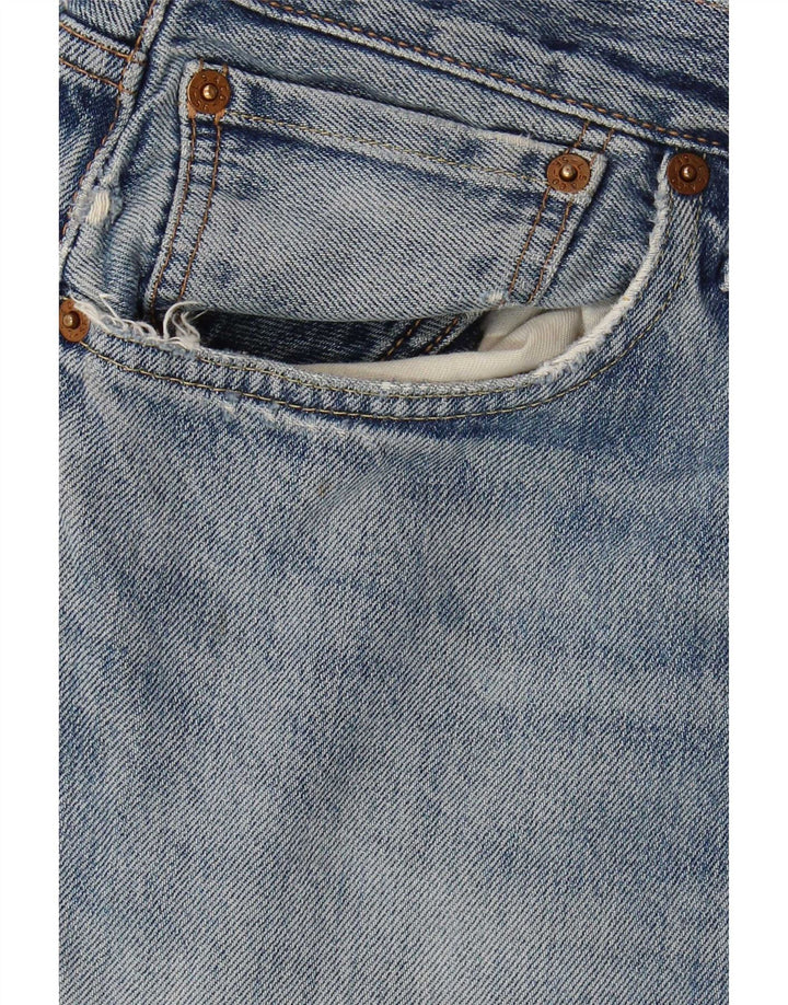 Jeans slim invecchiati Levi's da uomo W34 L35 Blu