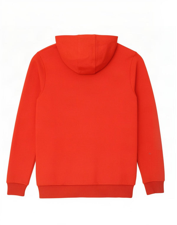 Adidas Boys Graphic Hoodie Jumper 13-14 Years Red Cotton