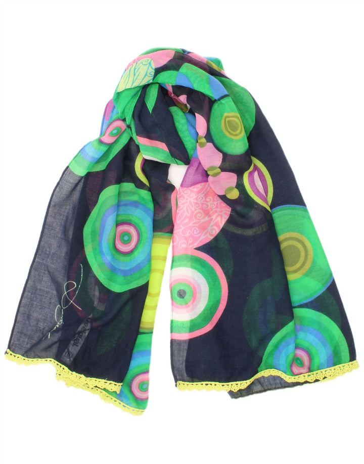 Desigual Sciarpa rettangolare da donna taglia unica multicolore bohémien