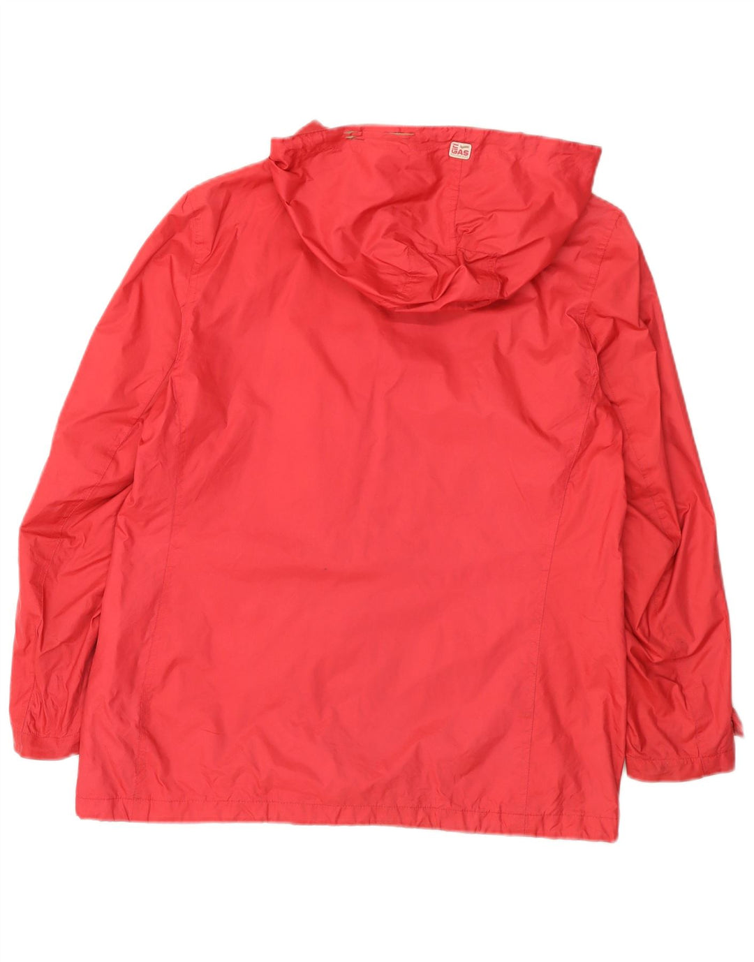 Giacca antipioggia con cappuccio da donna Gas UK 16 Large Rosa Poliestere