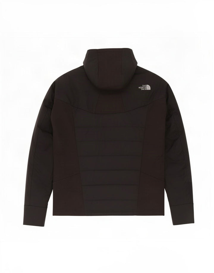 Felpa con cappuccio e zip da uomo The North Face nera media