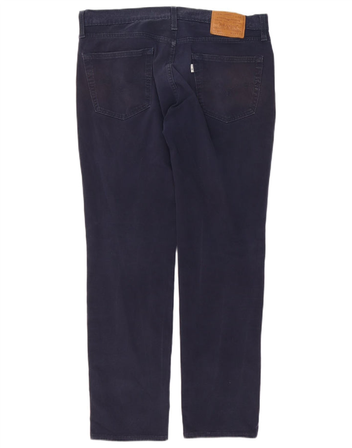 Jeans Levi's Uomo 511 Regular Fit Slim W33 L29 Cotone Blu Navy