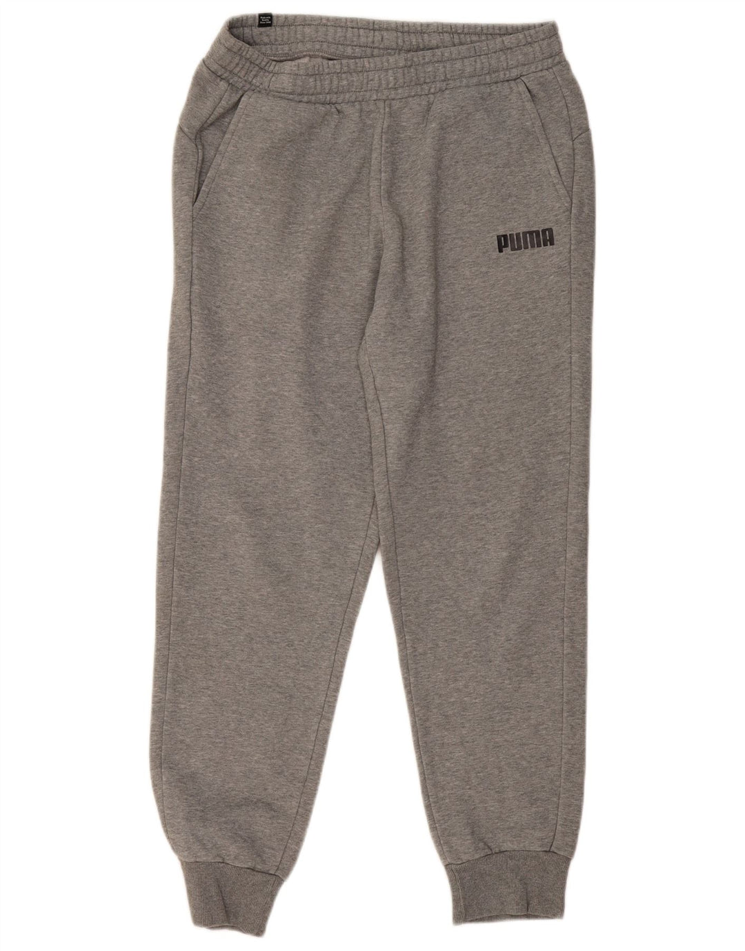 Pantaloni da tuta da uomo PUMA Joggers grandi in cotone chiazzato grigio