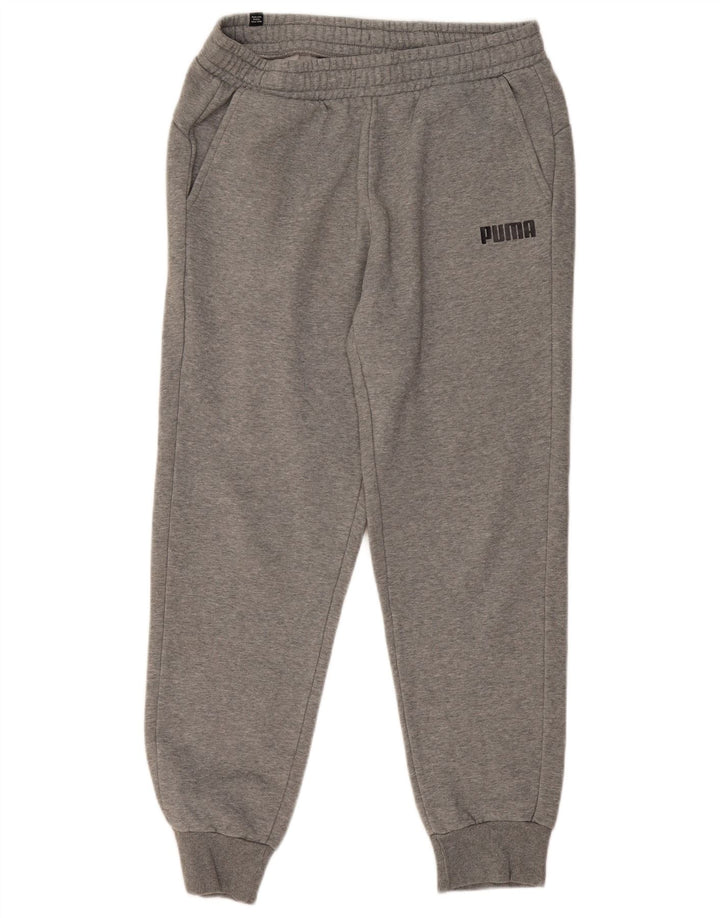 Pantaloni da tuta da uomo PUMA Joggers grandi in cotone chiazzato grigio